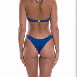 TJ Swim Amelie Cheeky bikini bottoms in Bleu‎ Size L (US 8)
